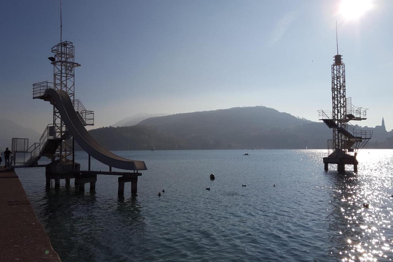 אנסי Le Panoramique - Apartment Facing The Lake מראה חיצוני תמונה